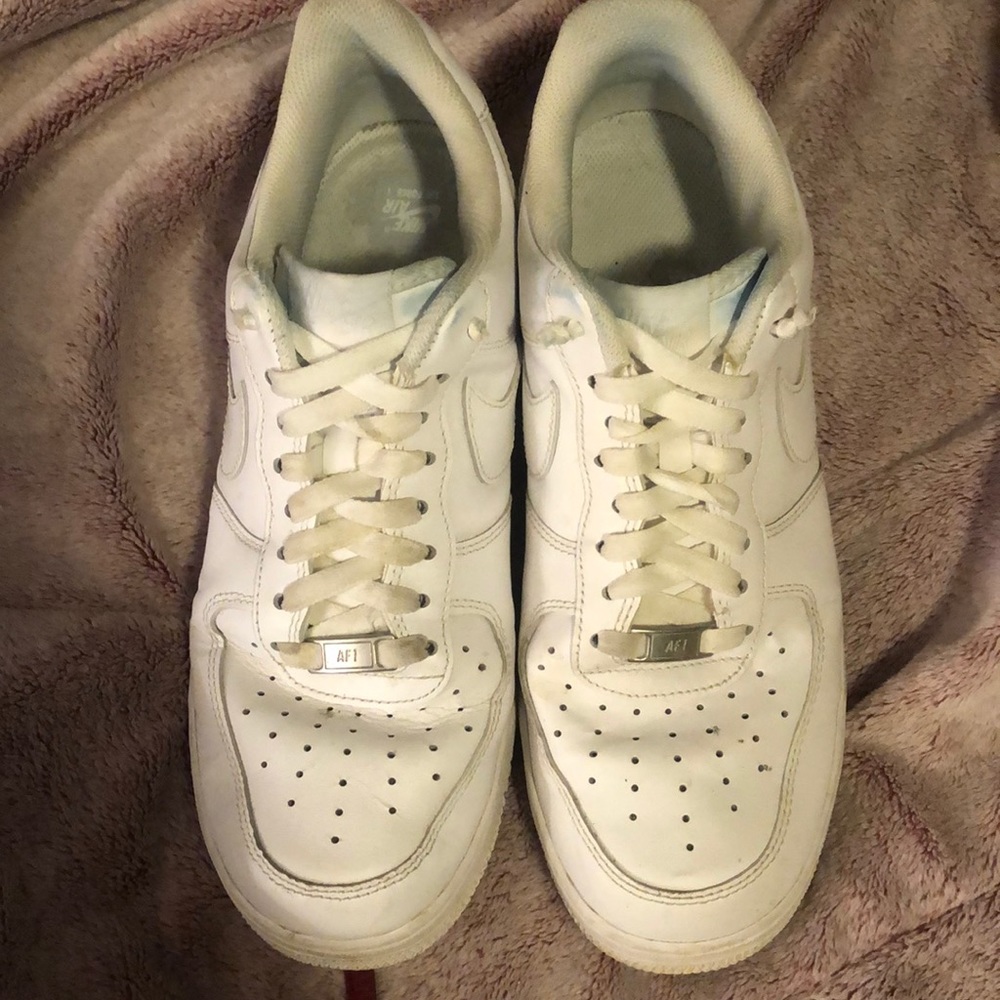 Air Force 1.  All white,  low top men’s size 10.